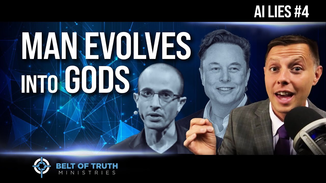 AI Lie #4: Man Evolves into gods