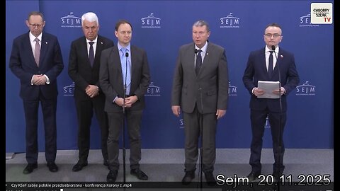 Czy KSeF zabije polskie przedsiębiorstwa? - konferencja Korony z udziałem Marka Wocha