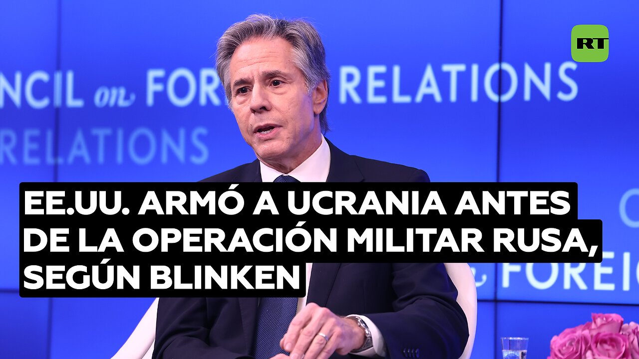 Blinken reconoce que EE.UU. comenzó a enviar armas a Kiev antes de la operación militar rusa