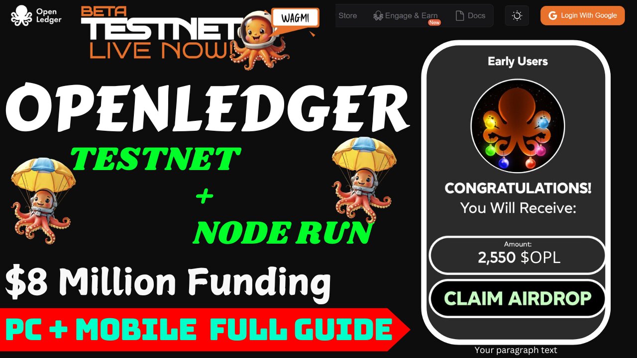 Openledger Airdrop Free to Join with $8 Million Funding || Incentivized Testnet and Node Run Guide