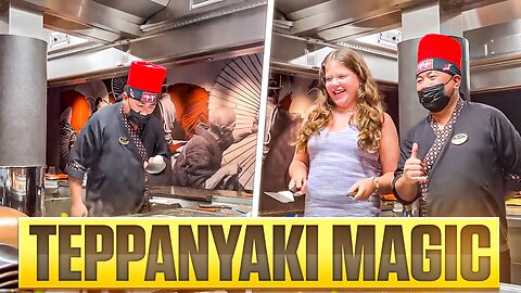 Unlocking Teppanyaki Magic 🍣 Day 8 Dining on MSC Seashore!