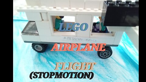 I made a LEGO stopmotion of a short plane flight!