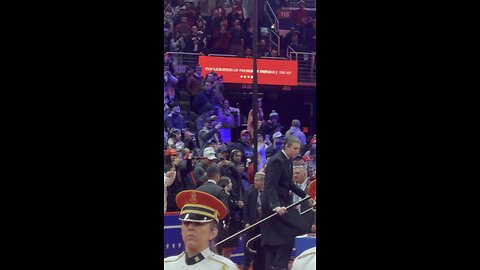 Barron Trump entrance at Inauguration Parade!