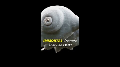 The IMMORTAL Creature That Can’t Be Killed! 🔥