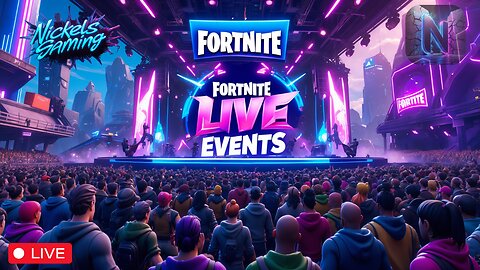 🔴LIVE-Were Back Fortnite Live Event 3:30pm est