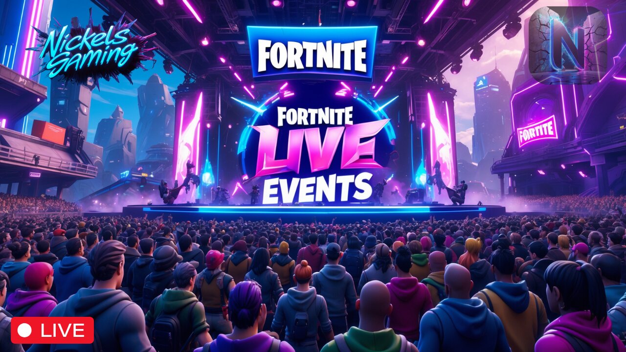 🔴LIVE-Were Back Fortnite Live Event 3:30pm est