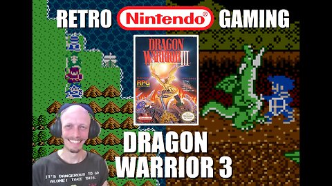 Dragon Warrior 3 (NES): Fight the multi-headed dragon Orochi at the Cave of Jipang with BrightGaming