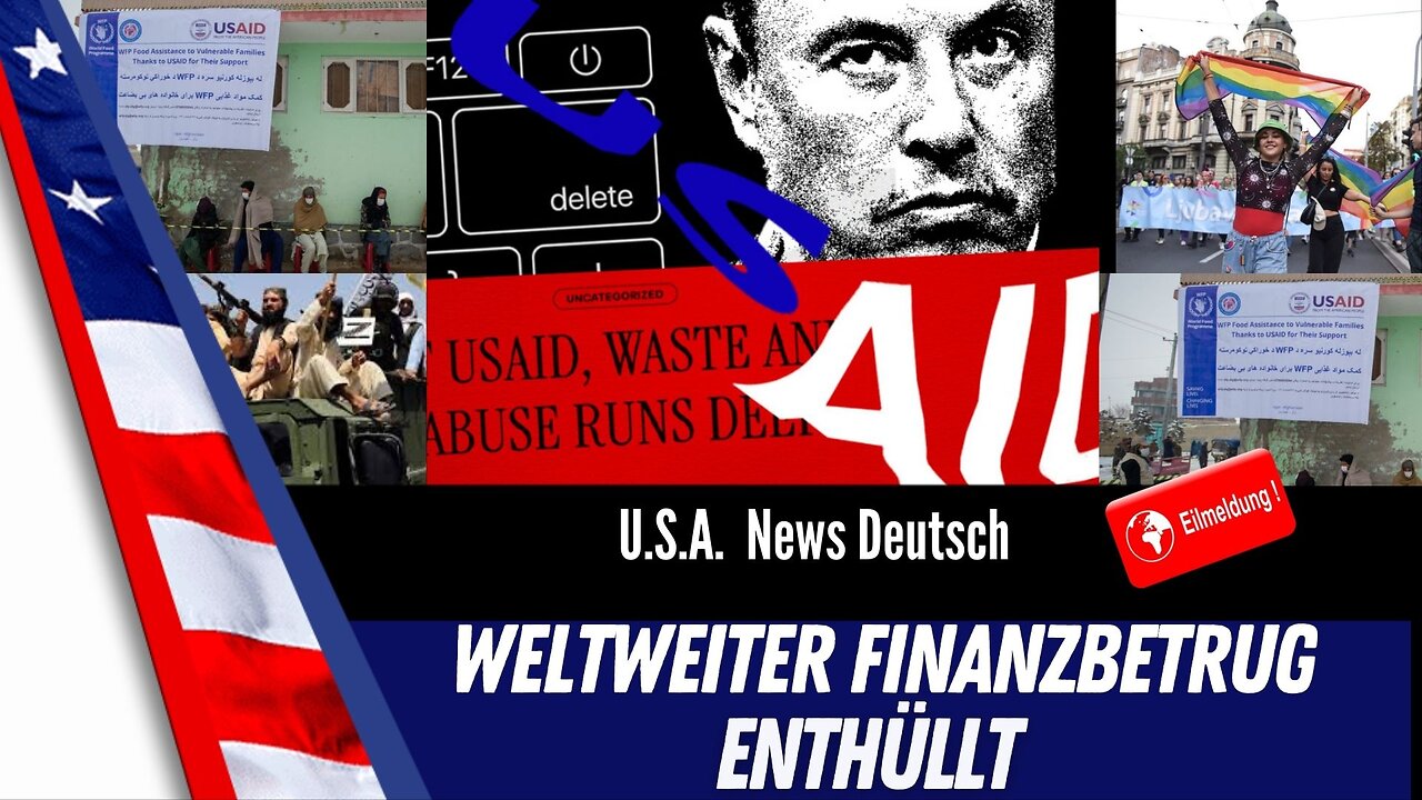 Eilmeldung-USAID Finanzskandal Hamas erhält 160 Millionen für ethnische Säuberung.