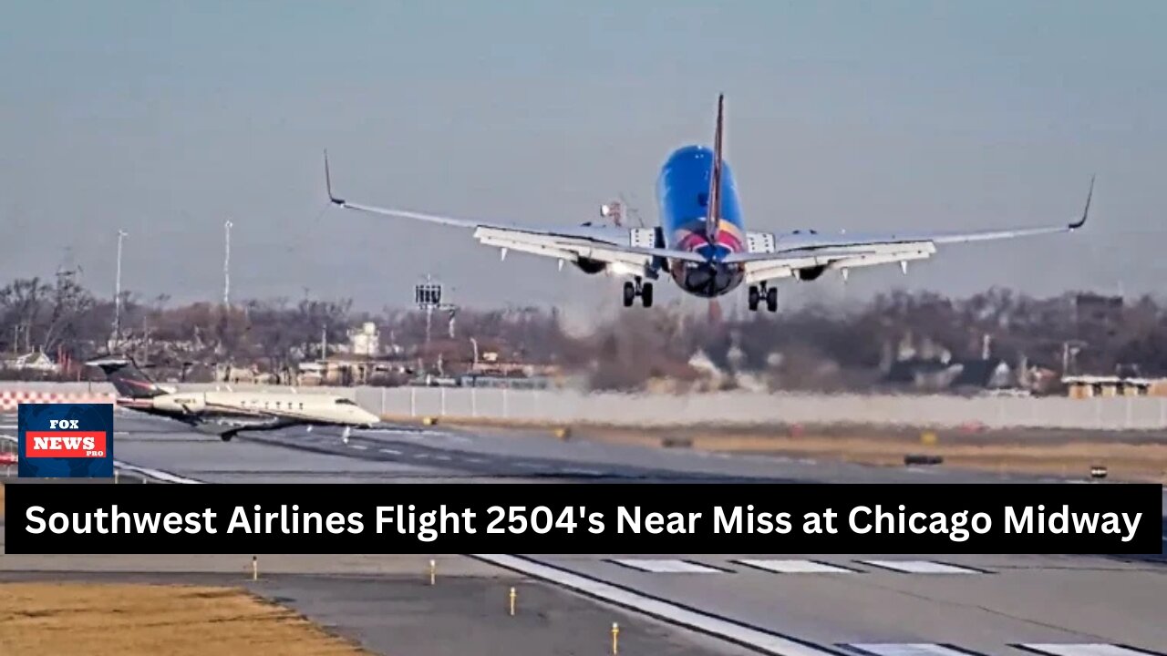 Close Call at Chicago Midway: Southwest Flight Nearly Collides with Private Jet!