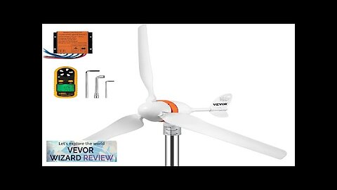 VEVOR Wind Turbine Generator 12V/AC Wind Turbine Kit 400W Wind Power Generator Review