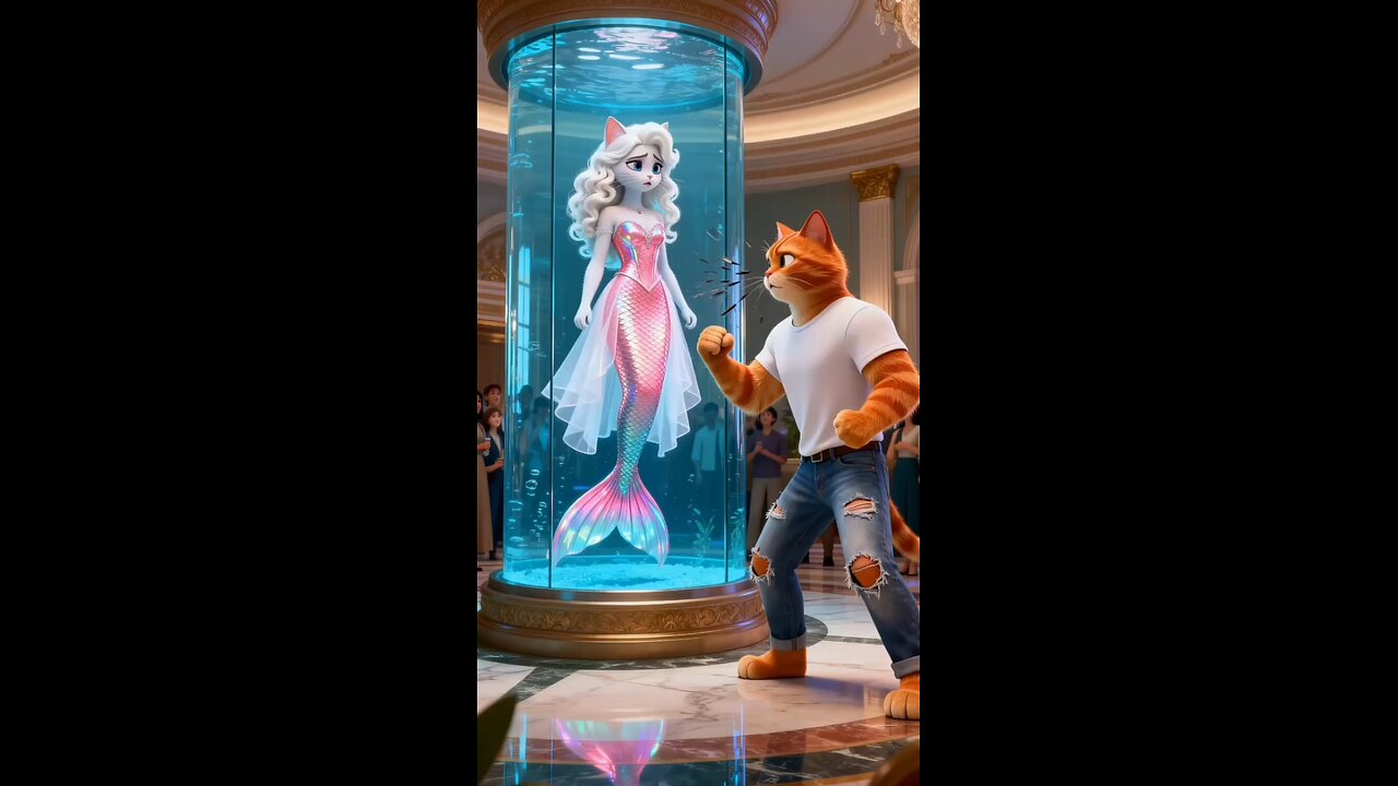 golddiger mermaid cat