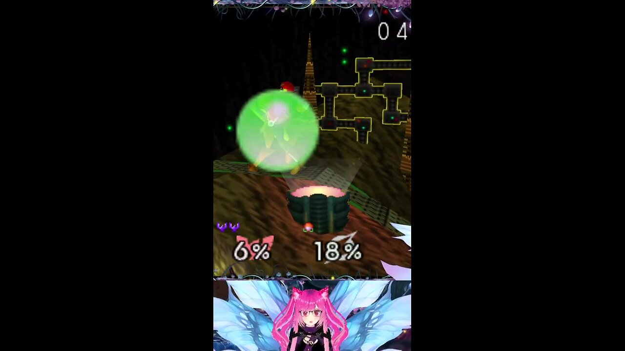 Super Smash Bros N64: Lava Close Call