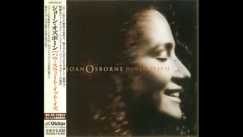 Joan Osborne - How Sweet It Is (Japan) 2002 CD