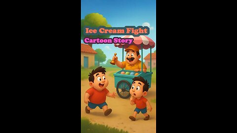 Mota-Jhota Ice Cream Fight | Funny Bangla Cartoon Story