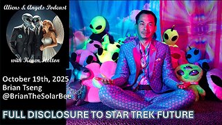 Aliens & Angels Live Podcast, October 19th, 2025 – BRIAN TSENG