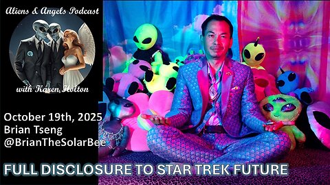 Aliens & Angels Live Podcast, October 19th, 2025 – BRIAN TSENG
