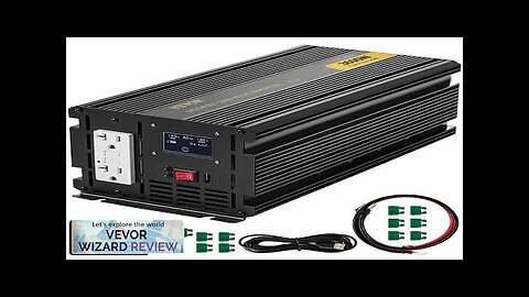 VEVOR Power Inverter 3600W Modified Sine Wave Inverter DC 12V to AC Review