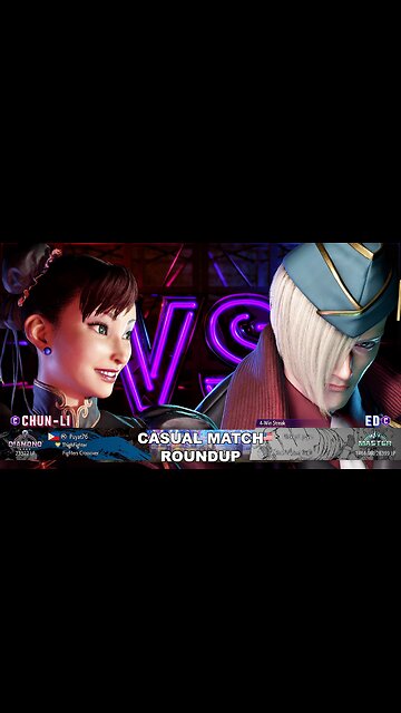 Kuya Kalbo SF6 Casual Match Roundup. Chun Li 4 star Diamond Rank [Hori Fight Stick]