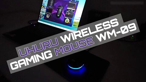 UHURU Wireless Gaming Mouse WM-09 Review: 26000 DPI, RGB, 70 Hours Battery Life