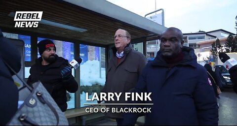 Larry Fink, seful BlackRock, luat la intrebari la Davos