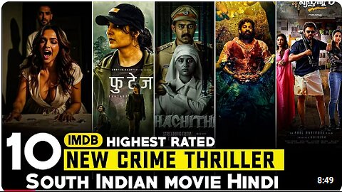 Top 10 New South Indian Suspense Thriller Movies In Hindi Dubbed