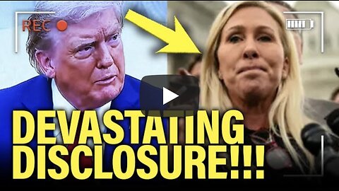 MTG Finally DISCLOSES Trump’s DARK SECRETS Before Leaving