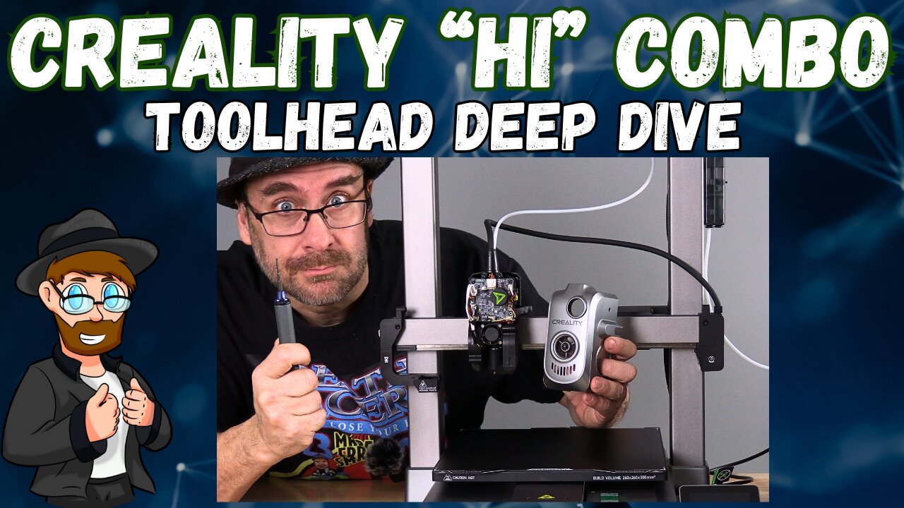 Creality "HI COMBO" Toolhead Deep Dive. (Tool Head?) - 3D Printer Hot End