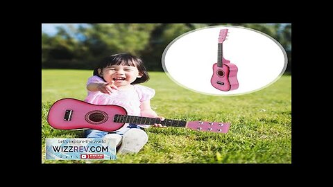 23 Inch Kids Educational Toys Beginner Music Instrument 6-String Guitar Kids Toy Review