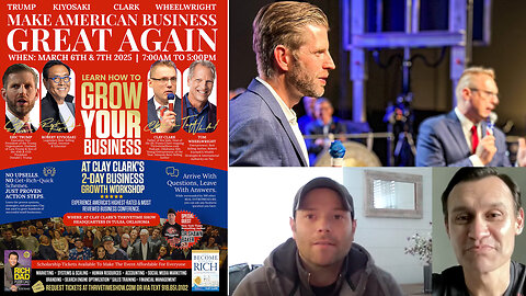 Clay Clark Client Success Stories | Growing a Successful Plumbing Business 101 + 4 Clay Clark Client Success Stories + Join Eric Trump & Robert Kiyosaki At Clay Clark's March 6-7 Business Growth Workshop (46 Tickets Remain)