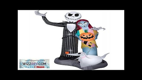 Nightmare Before Christmas Blow Up Yard Decoration Review