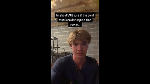 Donald Trump Time Traveller Story