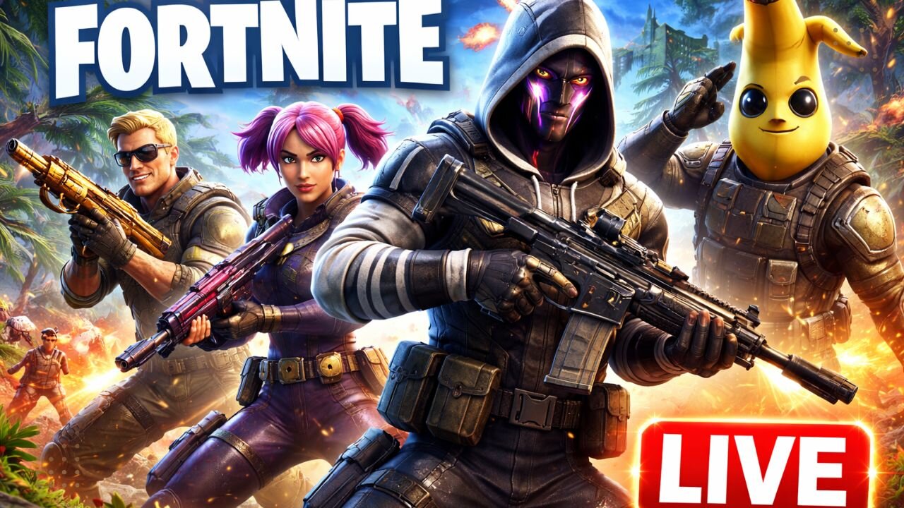 Fortnite Pro Squads LIVE — Going For Wins!