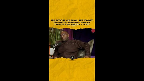 @jamalhbryant There is nobody great that everybody liked