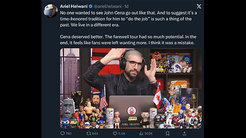 Ariel Helwani Is CLUELESS About Wrestling Retirement Matches! Unreal! #shorts