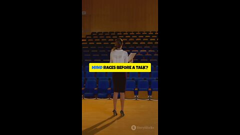 Mind Races Before a Talk? 🎤 How Breathing + Dark Chocolate Calm Nerves 🍫🫁