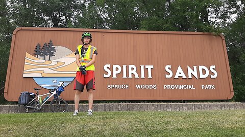 "Spirit Sands" Self-guiding Trail in Spruce Woods Provincial Park, Manitoba