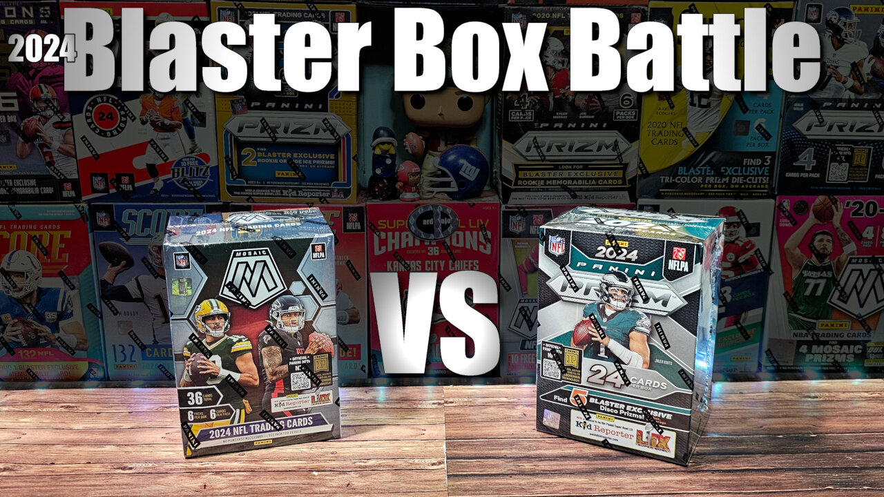 Blaster Box Battle | 2024 Mosaic vs 2024 Prizm Football!