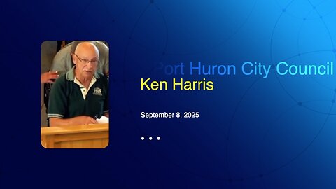 Ken Harris - "Where did all this money come from?" $380,780 for Child Abuse & Neglect Allotment