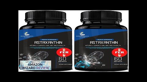 Research Labs Triple Strength Natural Astaxanthin 12mg Softgels + Extra Bottle Organic Review