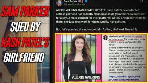 Sam Parker Is Being Sued By FBI Director Kash Patel's Girlfriend