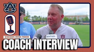 Hugh Freeze Final Comments Before Texas A&M | Auburn Football Q&A 9/25/25