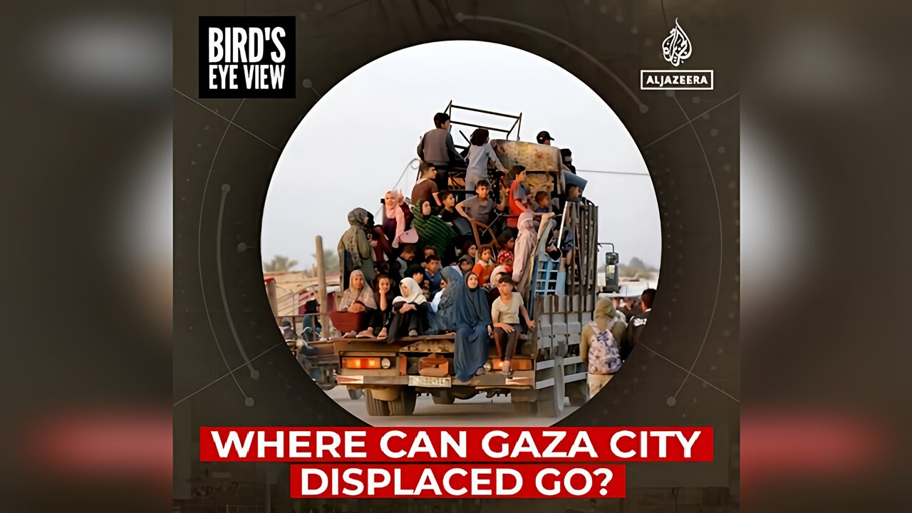 Where Can Gaza City Displaced Go?