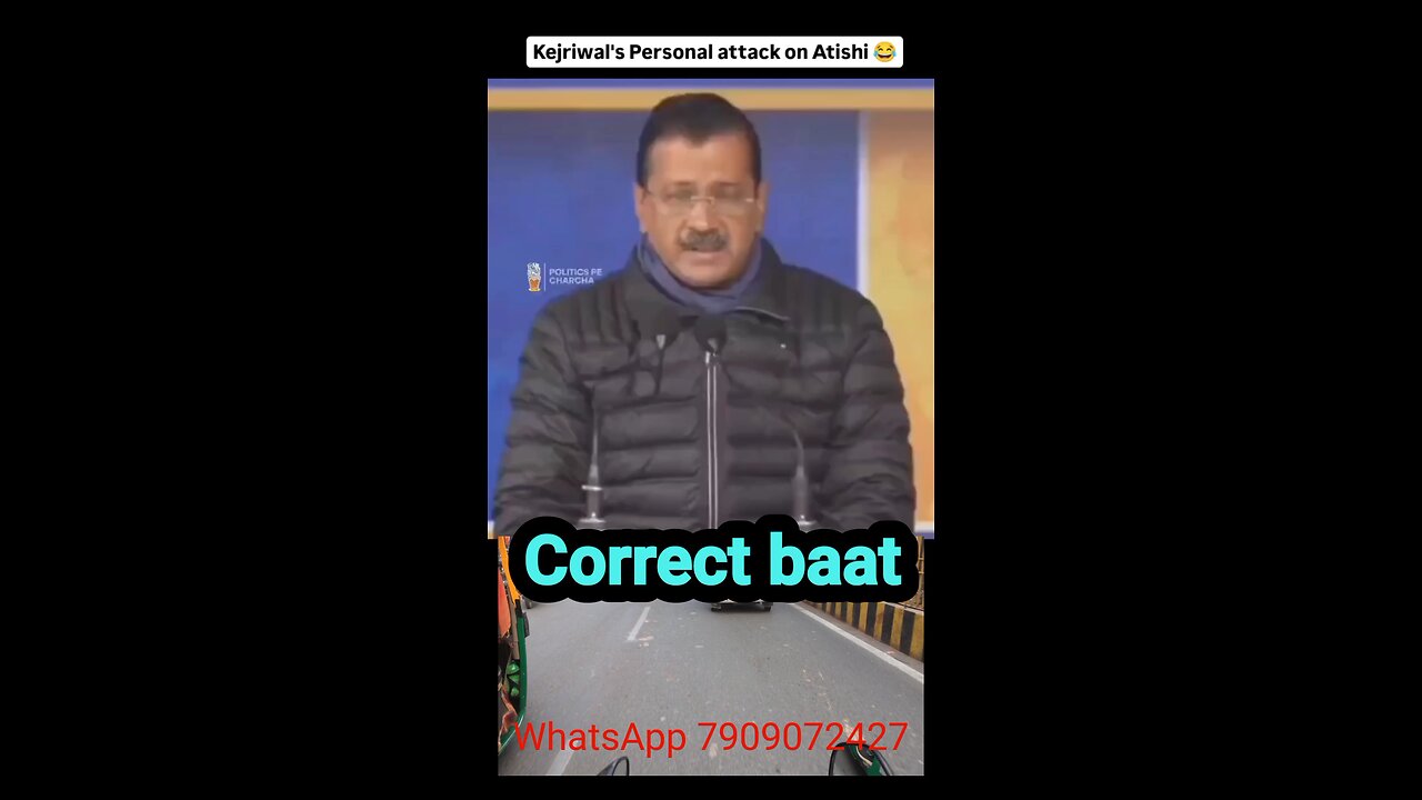 Correct baat #arvindkejriwal #aamaadmiparty #aap #delhi #india #bjp #narendramodi #manishsisodia