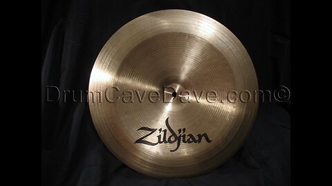 17” K Zildjian China Boy BLOCK LETTER cymbal - Inverted
