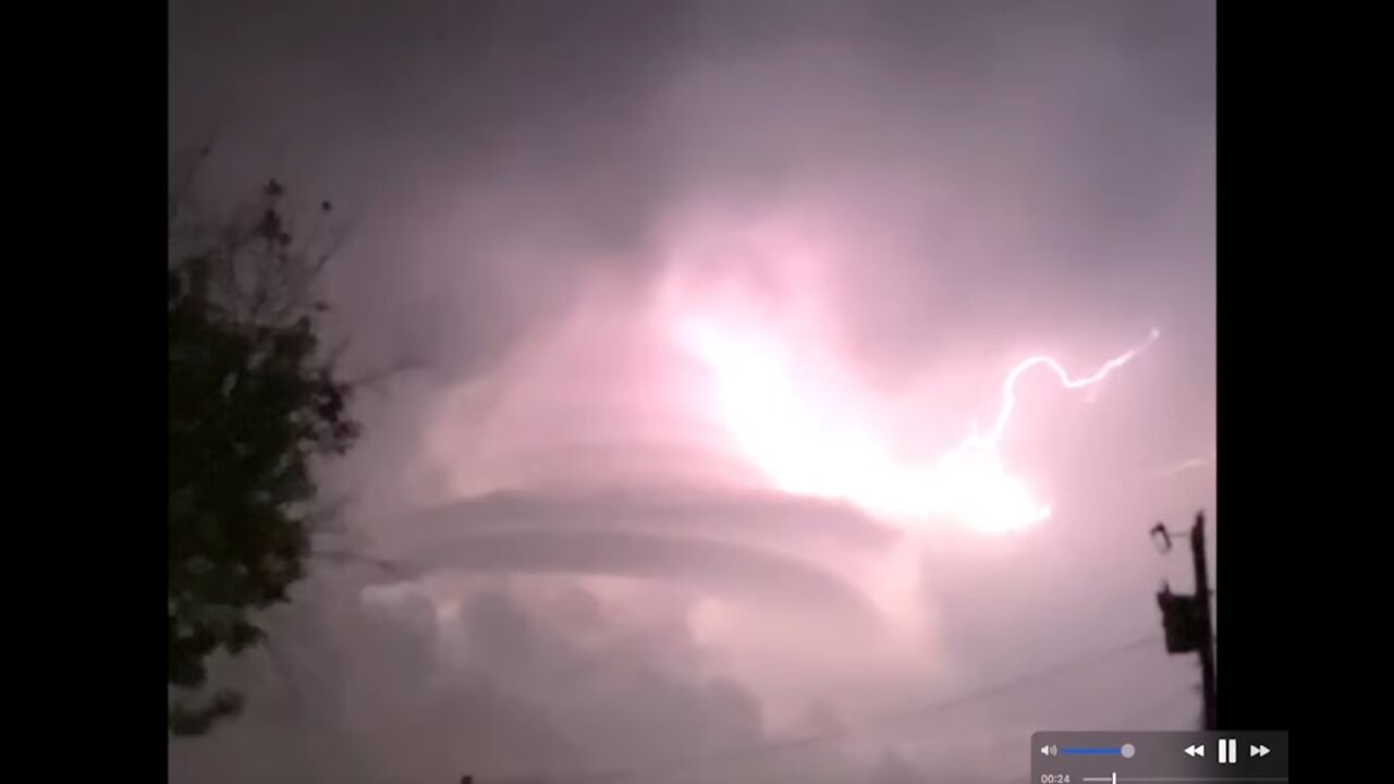 Witness Froze with Fear once it was STRUCK by lightning! *SEE IT?* - MrMBB333