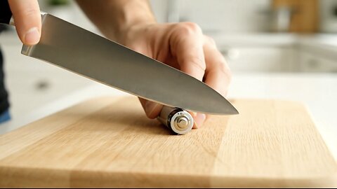 Cutting an AA Battery… It’s Cake with Lemon‑Lime “Electrolyte” Lava (Satisfying ASMR)
