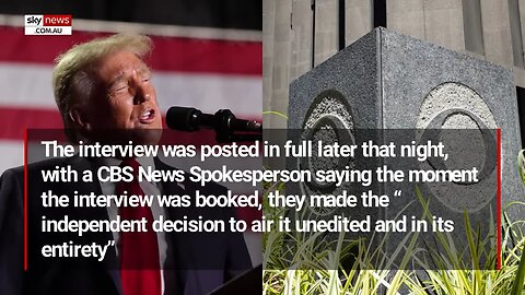 ‘Sue your a** off’: Trump’s brutal threat to CBS if they didn’t air full interview exposed