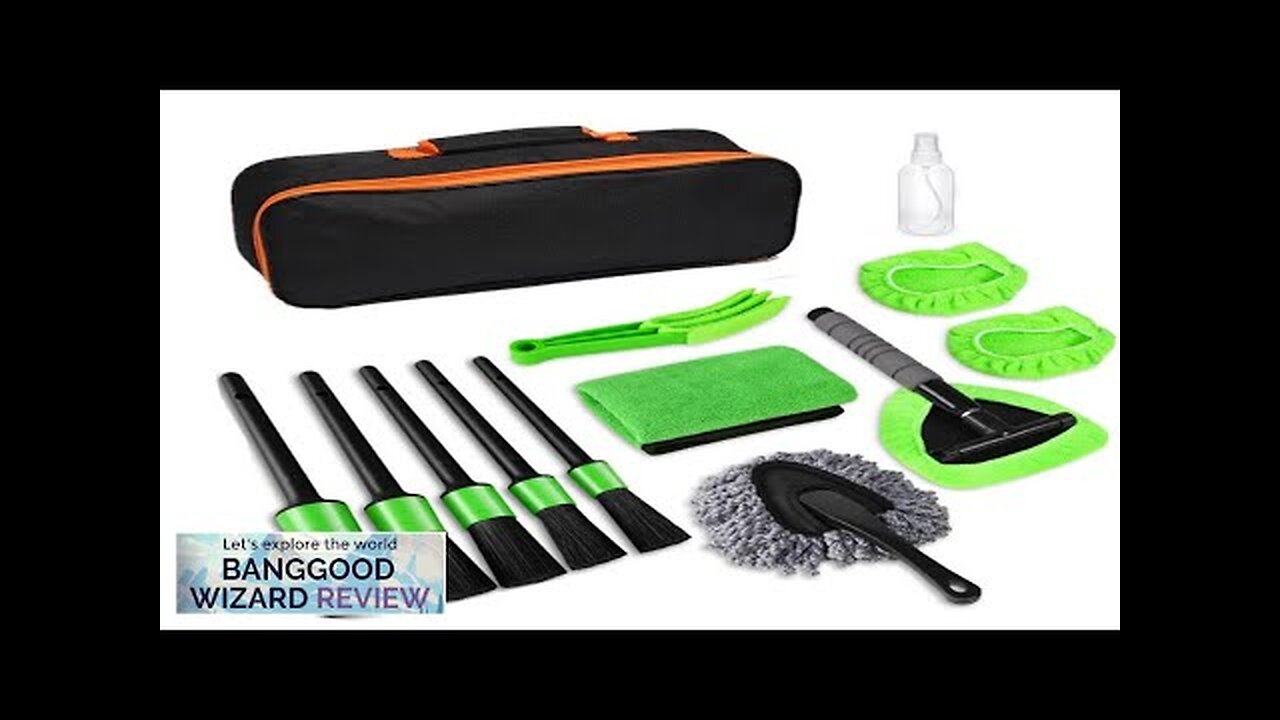 13-Piece Car Detailing Cleaning Kit Car Detailing Brush Wash Engine for Wheel Review