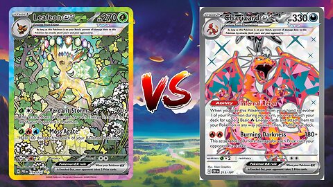 Pokemon TCG Live Leafeon EX Jolteon EX VS Charizard EX Pidgeot EX!!
