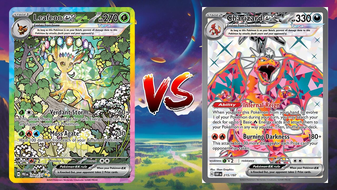 Pokemon TCG Live Leafeon EX Jolteon EX VS Charizard EX Pidgeot EX!!